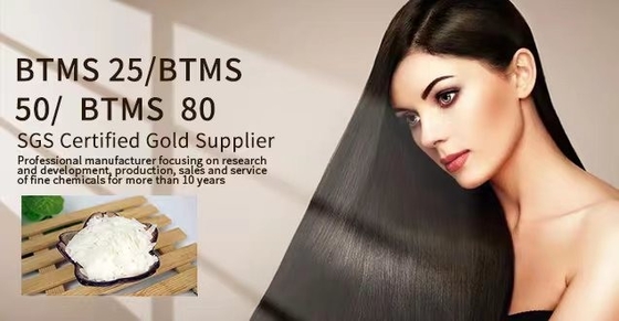 BTMS  25  btms 50  Raw material of hair care products  behentrimonium methosulfate btms 50 emulsifie   CAS  81646-13-1