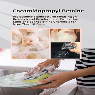 CAS 61789-40-0 Cocamidopropyl Betaine CAB 35 Detergent Amphoteric Surfactant Foam Agent
