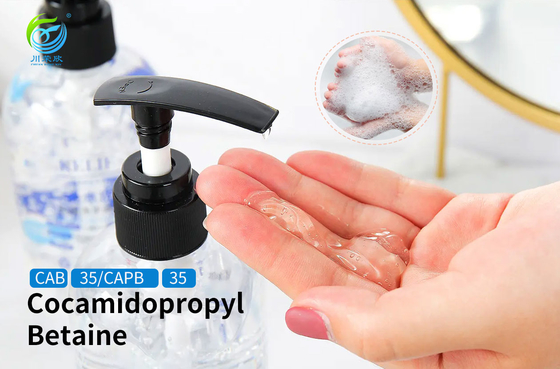 Cocamidopropyl Betaine For Detergent Thickening And Foaming CAB  CAB 30 /CAB  35 cocamidopropyl betaine (capb)
