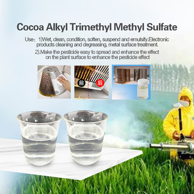 Cocoalkyl Trimethyl Methyl Sulfate Moisturizes Cleanses Conditions Softens Suspends